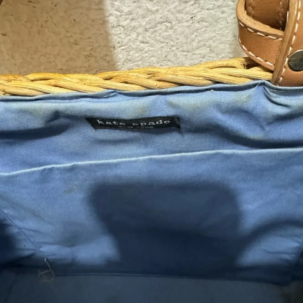 Kate Spade wicket Woven Basket